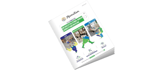 Umgestaltung Ihrer Arbeitsbereiche leaflet