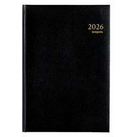Kalender für die Tagesplanung Minister schwarz 22 x 16 cm - Jahr 2026