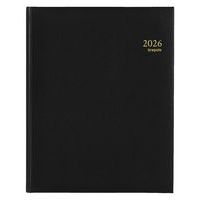 Wochenkalender Concorde schwarz - 21 x 27 cm - Jahr 2026