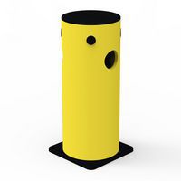 Modularer Eckpfeiler 45° „Fußgänger“ ‑ Quebec - D-Flexx