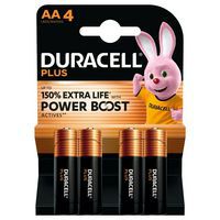 Alkali-Batterie AA Plus Powerboost - 4 Stück - Duracell
