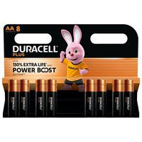 Alkali-Batterie AA Plus Powerboost - 8 Stück - Duracell