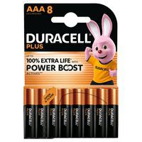 Alkali-Batterie AAA Plus Powerboost - 8 Stück - Duracell