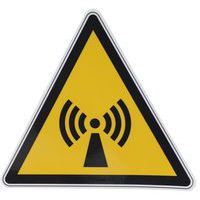Warnschild - Nicht-ionis. Strahlung - Selbstkleb. - 100 mm
