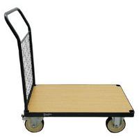 Wagen mit fester Gitterwand, Tragkraft 400 bis 500 kg - Manutan Expert