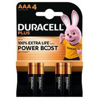 Alkali-Batterie AAA Plus Powerboost - 4 Stück - Duracell