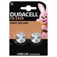 Lithium-Knopfzelle 2450 - 2 Stück - Duracell