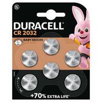 Lithium-Knopfzelle 2032 - 6 Stück - Duracell