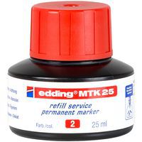 Tintennachfüllpackung, Permanentmarker Edding MTK 25