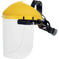 Visierhalter aus farblosem Polycarbonat - Delta Plus