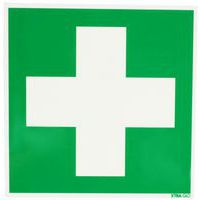Photolumineszierendes Schild - Erste Hilfe - Schild