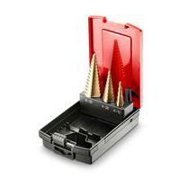 Koffer mit 3 Stufenbohrern 4 bis 30 mm - TOOL France