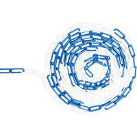 Kunststoffkette im Beutel – blau/weiß