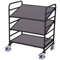 Plattenwagen für Eurobehälter - 825 x 610 mm - Tragkraft ­ 200 kg