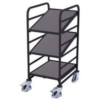 Plattenwagen aus Holz für Eurobehälter - Tragkraft 200 kg