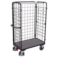 Rollcontainer mit Holzboden - 3 Seiten - Tragkraft 400 kg bis 500 kg