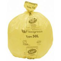 Recycelbarer Müllsack - Kunststoffabfälle - Gelb - Jetsac