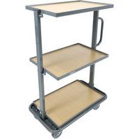 Stahlwagen für Behälter - Tragkraft 200 kg - Manutan Expert