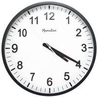 Analoge Quartz-Wanduhr, Ø 33 cm - Manutan Expert