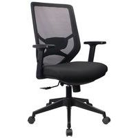 Bürostuhl „Saram“ - Manutan Expert, Mit Armlehnen: ja, Typ Fuss: Rollen, Sitz Material: Polyester