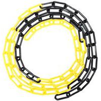 Kunststoffkette im Beutel – schwarz/gelb