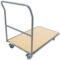 Stahlwagen mit festem Bügel - Tragkraft 250 kg - Manutan Expert