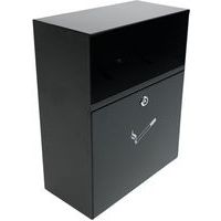 Wandaschenbecher mit Abdeckung - 4 L