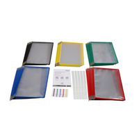 Schwenktafel A4 in verschiedenen Farben - mit 50 oder 25 Reitern (50 mm) - Tarifold