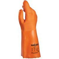 Handschuhe Telsol 369 mit Chemikalienschutz, PVC - Mapa