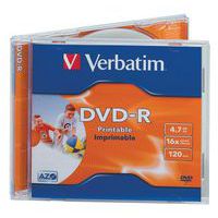 Beschreibbare DVD-R 16x – 10er-Pack Verbatim