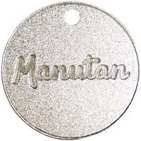 Nummerierte Jetons von 001 bis 300 - Aluminium 30 mm - 100 Stück - Manutan