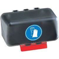 Halbtransparente Box Mini für Handschuhe