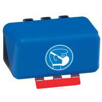 Blaue Box Medium für Atemschutz