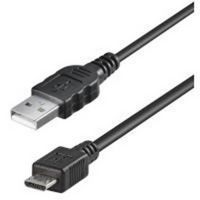 Micro USB Kabel, Schwarz, 1 m, für Android