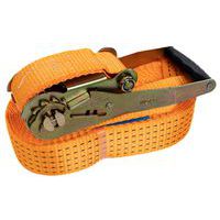 Spanngurt mit Ratsche - Zurrkraft 1000 bis 2500 kg - Manutan Expert, Längen: 9 m, Höchstbelastung: 1000 kg