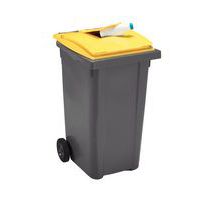 Fahrbare Mülltonne zur Mülltrennung - 240 L - Verpackungen