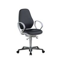 Niedriger Reinraumstuhl Bimos 9142 - ergonomisch