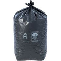 Schwarzer Müllsack - Schwere Abfälle - 60 bis 130 L