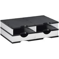 Styrodoc Duo Set - Aufbewahrungssystem mit modulierbaren Schubladen