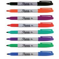 Feiner Permanentmarker Sharpie - verschiedene Farben - 8er-Pack