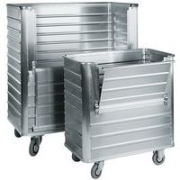 Boxwagen aus Edelstahl und Aluminium