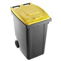Zweifarbiger Abfallbehälter - 360 L - Mobil Plastic