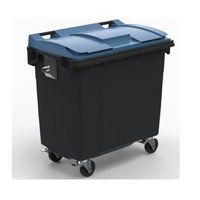 Mobiler Müllcontainer SULO - Hebevorrichtung aus Metall- Mülltrennung - 770 L