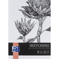 Zeichenblock Sketching Art, Kartonrücken A3 50 S. 120 g - Oxford