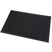 Schwarze Fußmatte für den Außenbereich - Paperflow