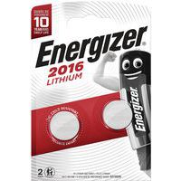 Lithiumbatterie für Taschenrechner - CR 2016 - 2 Stück - Energizer