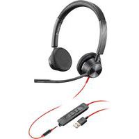 Headset USB-A-Anschluss 2 Kopfhörer BW3325