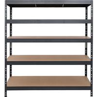 Regal für leichte Lasten Manutan Rapid 3 Evolution - Höhe 1.800 mm