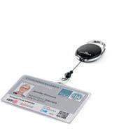 Ausweishalter für 1 Karte mit Abroller STYLE, schwarz - Durable