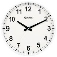 Analoge Quartz-Wanduhr, Ø 33 cm - Manutan Expert